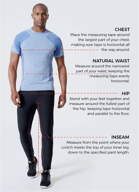 MPG Men's Size Guide – MPG Sport USA