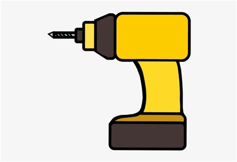 Construction Tools Clipart Free - Drill Clipart - Free Transparent PNG Download - PNGkey