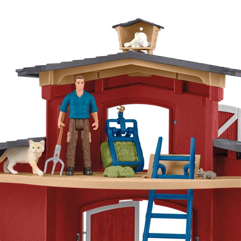 Large Barn with Animals and Accessories 42606 FARM WORLD | schleich