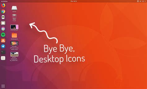 GNOME 3.28 Removes Option to Put Icons on the Desktop - OMG! Ubuntu