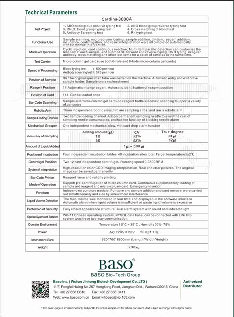 BaSO Automatic Blood Group Analyzer(Column-Agglutination Method)-New Products-Baso Diagnostic Inc