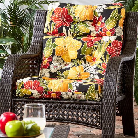 44" x 21" Outdoor Highback Chair Cushion – Cushions Direct