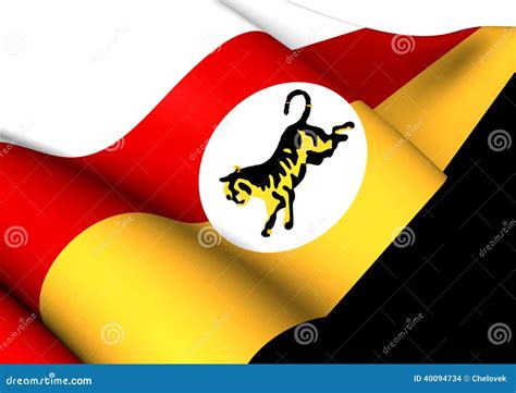 Flag of the Federated Malay States Stock Illustration - Illustration of ...