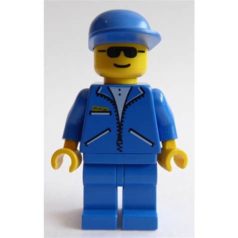 LEGO Man with Blue Jacket and Cap Minifigure Inventory | Brick Owl ...