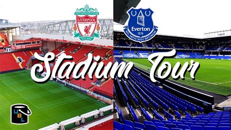 ⚽ Liverpool Everton Stadium Tour - Anfield vs Goodison Park - YouTube