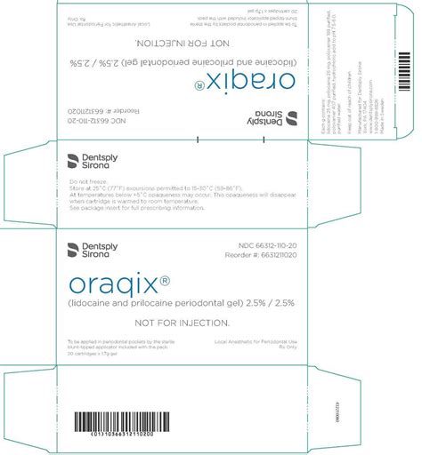 Oraqix: Package Insert / Prescribing Information - Drugs.com