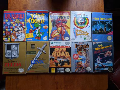 My collection of boxed NES games. : r/nes