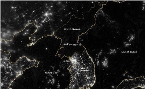 A New, Highly Detailed Image of North Korea's (Lack of) Electrical ...