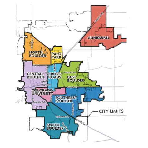 City Of Boulder Map