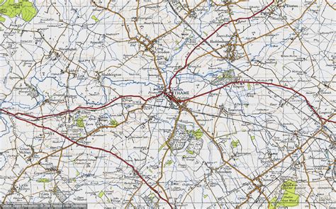 Historic Ordnance Survey Map of Thame, 1947 - Francis Frith