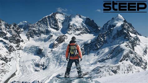 Download Man Facing Steep Mountain Wallpaper | Wallpapers.com