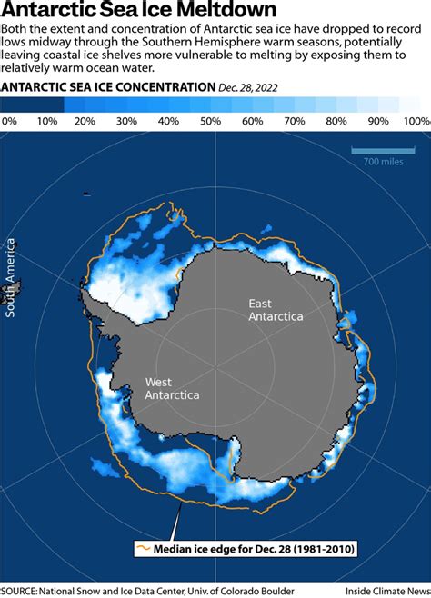 Scientists Report a Dramatic Drop in the Extent of Antarctic Sea Ice - Inside Climate News