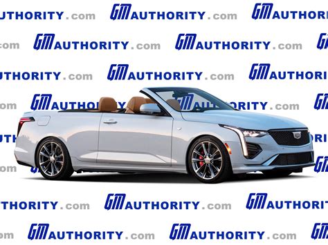 Cadillac CT4-V Convertible Rendered - GM Authority