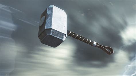 3D model Mjolnir - Thor Hammer | CGTrader