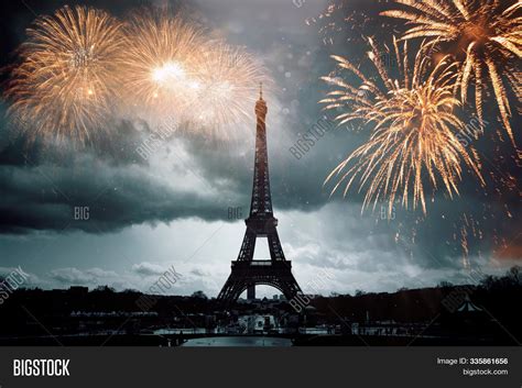 Eiffel Tower Fireworks Image & Photo (Free Trial) | Bigstock