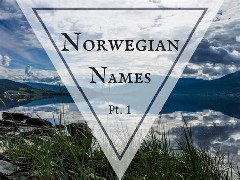 Norwegian Names – Male - Katelyn Buxton Books