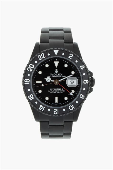 Refurbished Black Limited Edition Rolex Watch Collection | SOLETOPIA