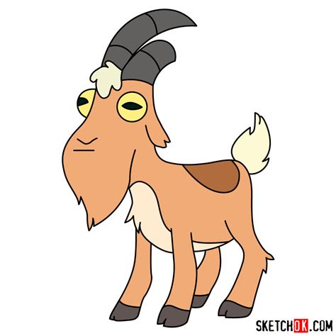 Goat Cartoon Drawing | Free download on ClipArtMag