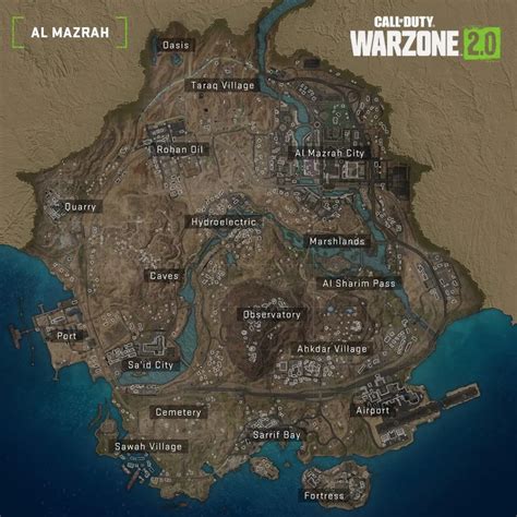 All confirmed classic Call of Duty maps in Warzone 2's battle royale map, Al Mazrah