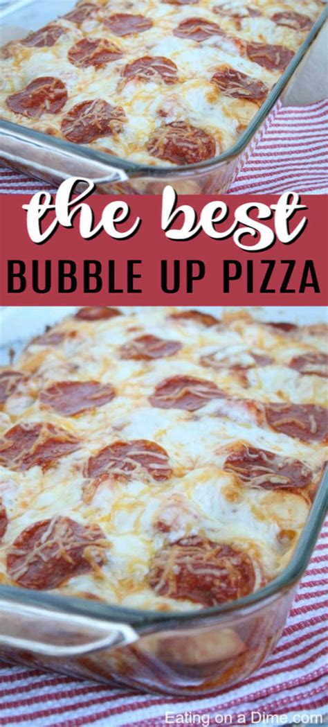 Bubble Up Pizza Recipe - Easy Bubble Pizza Recipe