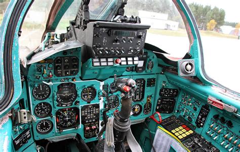 Mig 25 Foxbat Cockpit