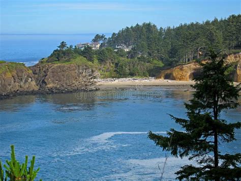 The Beautiful Scenic Oregon Coast Stock Image - Image of nature, view: 55622991