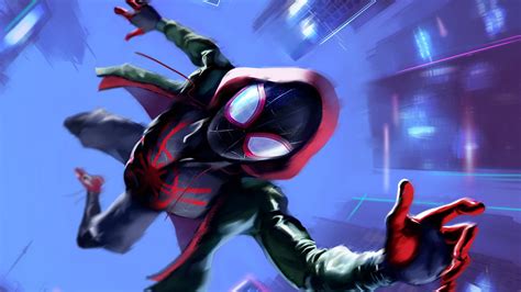 Miles Morales in Spider-Man Into the Spider-Verse Wallpapers | HD Wallpapers | ID #26314