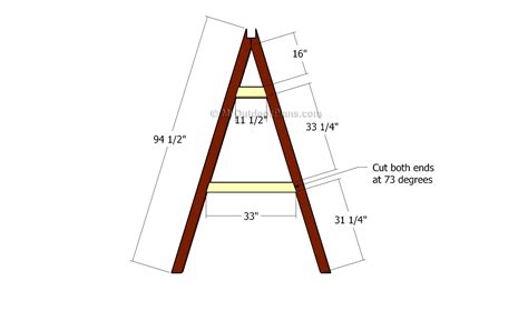 A Frame Swing Plans | Free Outdoor Plans - DIY Shed, Wooden Playhouse, Bbq, Woodworking Projects