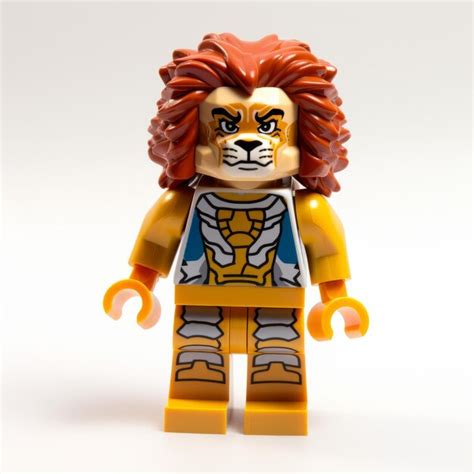 Premium Photo | Lion Minifig From Lego Comics A Heroic Masculinity In ...