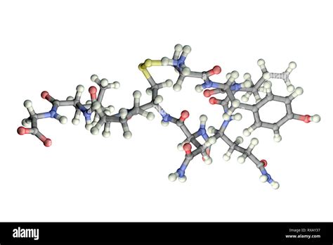 Oxytocin structure hi-res stock photography and images - Alamy