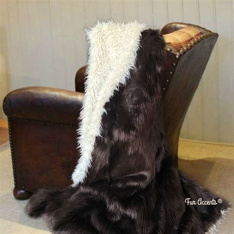 Plush Super Thick Buffalo Fleece Faux Fur Throw | Etsy