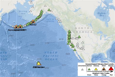 Map Of North American Volcanoes - Get Latest Map Update