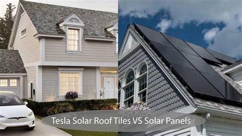 Tesla Solar Roof Tiles vs Solar Panels | Sunlux