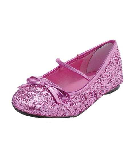 Pink Glitter Kids Shoes - Girls Halloween Costumes