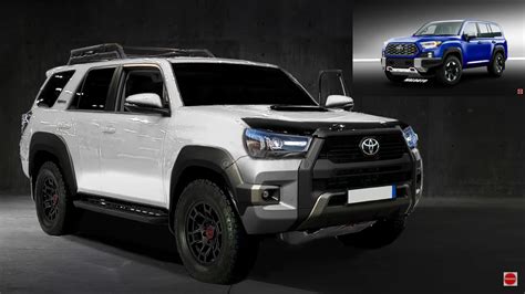 Long Overdue Sixth-Gen 2024 Toyota 4Runner TRD Pro Has a Virtually Traditional Appearance ...