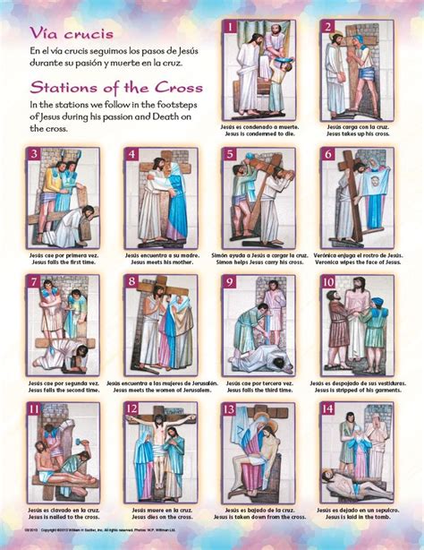 Printable 14 Stations Of The Cross Pictures And Prayers