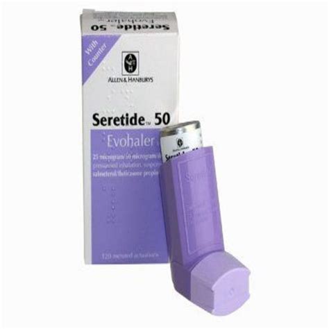 Seretide Evohaler - Seretide 50, 120 Doses - Asset Pharmacy