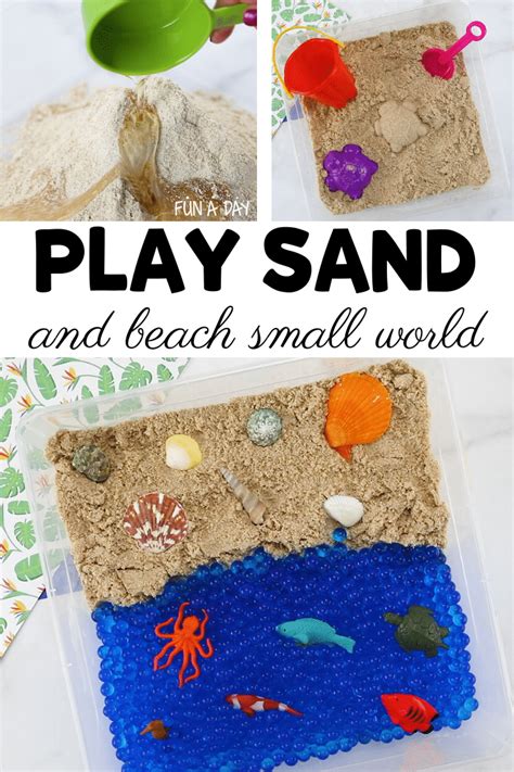 How to Make Taste-Safe Play Sand with Just 2 Ingredients - Fun-A-Day!