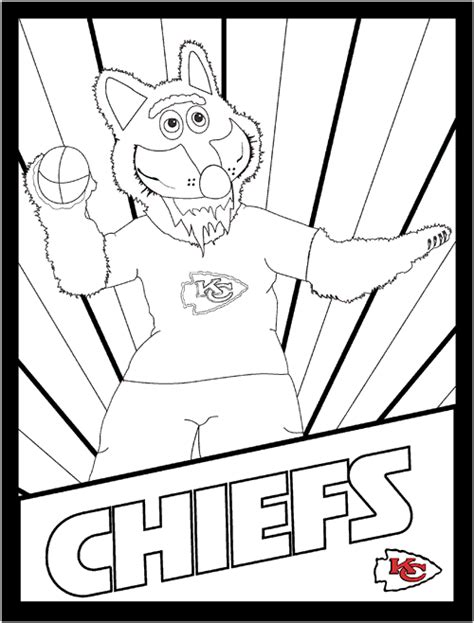 Kansas City Chiefs Coloring Pages Coloring Pages