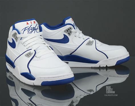 Nike Air Flight 89 White / Royal Blue | SNEAKERS ADDICT