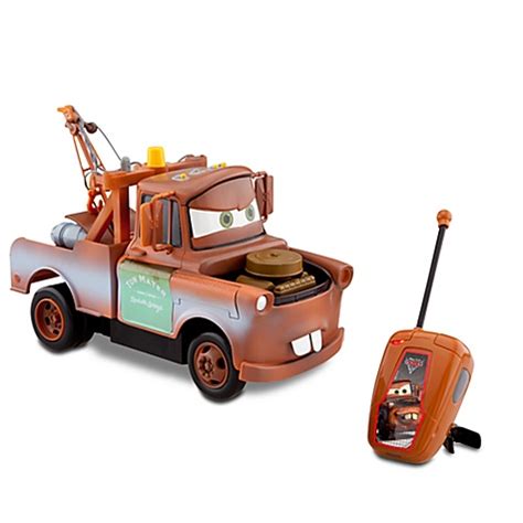 NIB Disney Pixar Cars 2 Transforming Mater Remote Control Vehicle | eBay