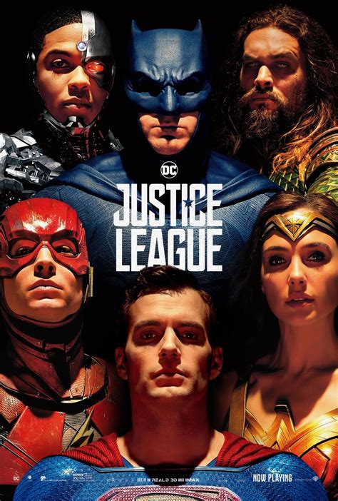 Justice League Superman Posters Reveal the Full Team | Collider