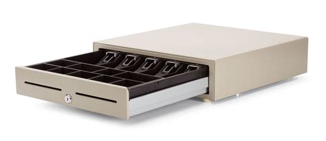 Steel Cash Drawer With Lock and Removable Tray (16 1/8''W x 16 3/8”D x 3 15/16”H) - Walmart.com ...