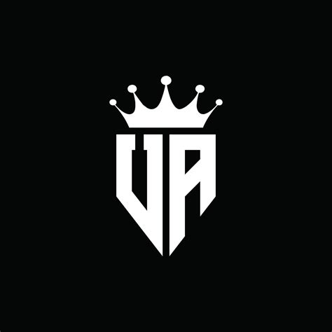 UA logo monogram emblem style with crown shape design template 4284017 Vector Art at Vecteezy