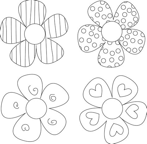 Printable Blooming Paper Flower Template - Get What You Need For Free