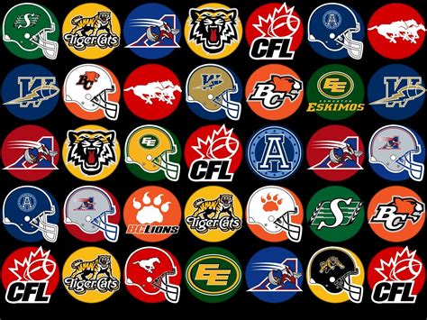 canadian football league emblem | main page mlb logos nba logos ncaa ...