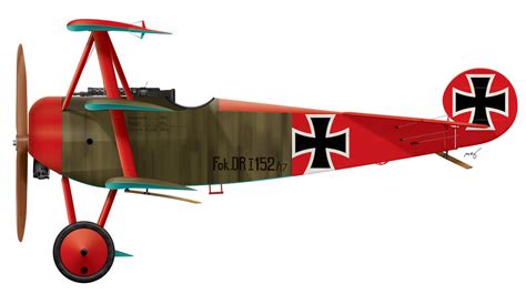 Fokker Dr.1 152/17 – March 1917 | Plane-Encyclopedia