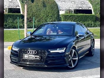 Audi S 7 Black 2015 For Sale in Qatar