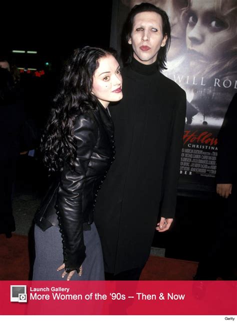 Rose Mcgowan Marilyn Manson Married