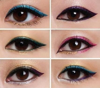 A Collection of Colorful Eyeliner Makeup Ideas for Vivacious Spring ...